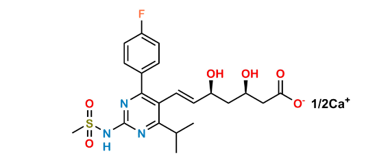 Picture of Rosuvastatin N-Desmethyl Impurity