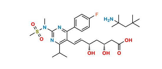 Picture of Rosuvastatin t-octylammonium salt
