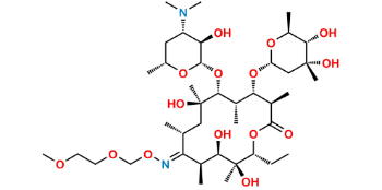 Show details for Roxithromycin EP Impurity E Picture of Roxithromycin EP Impurity E