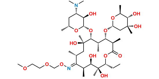 Picture of Roxithromycin EP Impurity E Picture of Roxithromycin EP Impurity E