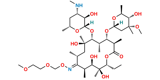 Picture of Roxithromycin EP Impurity F Picture of Roxithromycin EP Impurity F