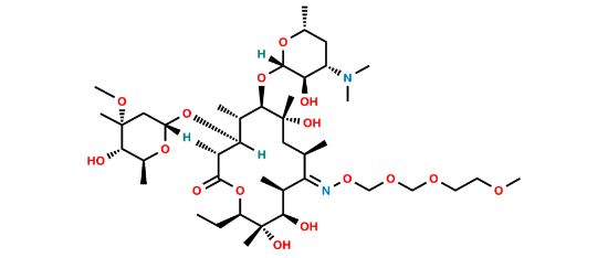Picture of Roxithromycin EP impurity G Picture of Roxithromycin EP impurity G