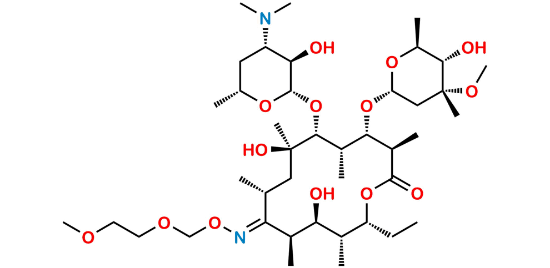 Picture of Roxithromycin EP impurity H Picture of Roxithromycin EP impurity H
