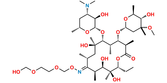 Picture of Roxithromycin EP impurity K Picture of Roxithromycin EP impurity K