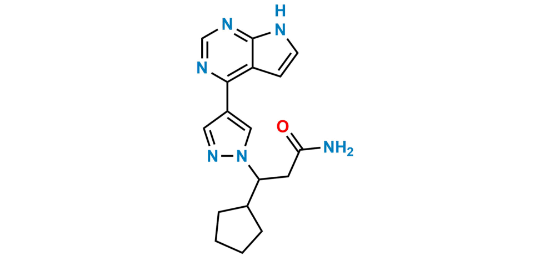 Picture of Ruxolitinib Amide Picture of Ruxolitinib Amide