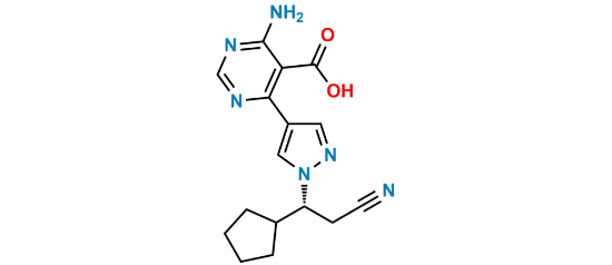 Picture of Ruxolitinib acid amine impurity