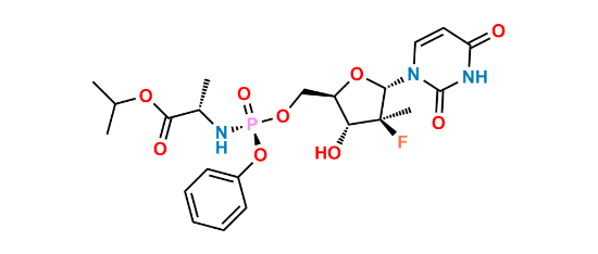 Picture of 2'-S-Fluoro Sofosbuvir alpha-Isomer