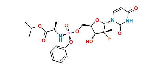 Picture of 2(R)-Methyl Sofosbuvir alpha-Isomer