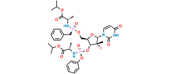 Picture of Sofosbuvir 3',5'-Bis-O-Phosphoramidate alpha-Isomer
