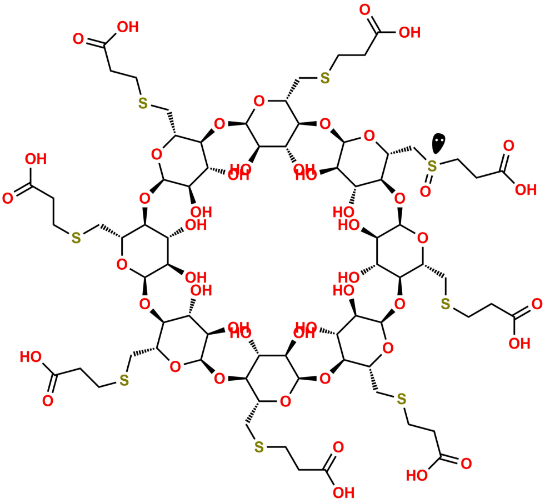 Picture of Sugammadex Diastereomer 2 Sulfoxide Picture of Sugammadex Diastereomer 2 Sulfoxide