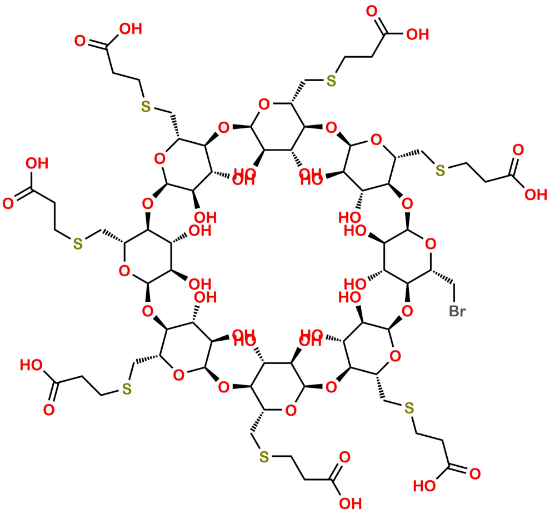 Picture of Sugammadex Monobromo Impurity Picture of Sugammadex Monobromo Impurity