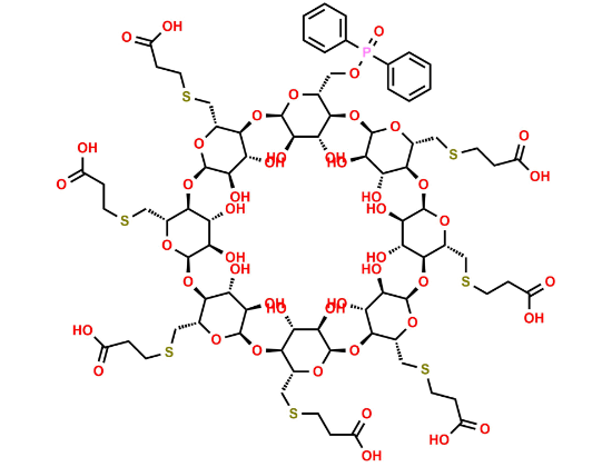 Picture of Sugammadex Diphenyl Phosphine Oxide Impurity Picture of Sugammadex Diphenyl Phosphine Oxide Impurity