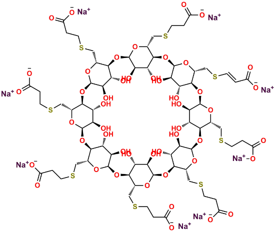 Picture of Sugammadex Sodium Thio Acrylate   Picture of Sugammadex Sodium Thio Acrylate