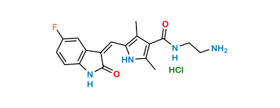 Picture of Sunitinib N,N-Didesethyl Impurity