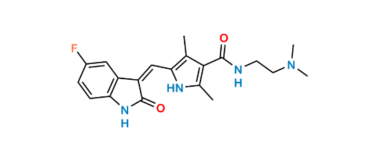 Picture of Sunitinib N,N-Dimethyl Impurity 