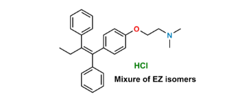 Picture of Tamoxifen mixture of EZ isomers HCl