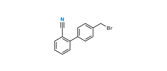 Picture of Telmisartan Bromo Nitrile Impurity