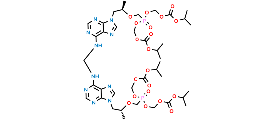 Picture of Tenofovir Disoproxil Dimer  Picture of Tenofovir Disoproxil Dimer
