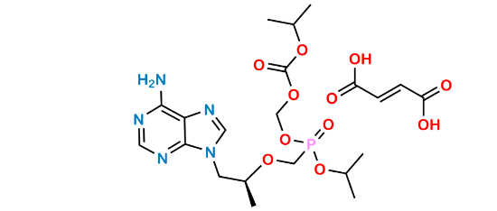 Picture of rac-Tenofovir Disoproxil Related Compound G Fumarate Picture of rac-Tenofovir Disoproxil Related Compound G Fumarate