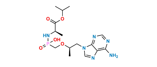Picture of Tenofovir Alafenamide O-Desphenyl Impurity Picture of Tenofovir Alafenamide O-Desphenyl Impurity