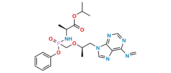 Picture of Tenofovir Alafenamide Imine impurity Picture of Tenofovir Alafenamide Imine impurity