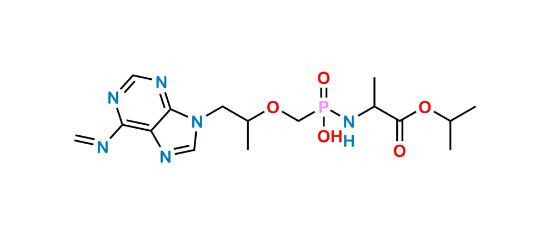 Picture of Des-Phenol Tenofovir Alafenamide Imine Impurity  Picture of Des-Phenol Tenofovir Alafenamide Imine Impurity