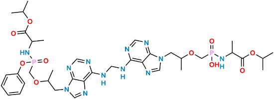 Picture of Des-Phenol Tenofovir Alfenamide+Tenofovir Alafenamide Dimer Picture of Des-Phenol Tenofovir Alfenamide+Tenofovir Alafenamide Dimer