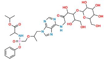 Show details for Tenofovir Alfenamide Amadori Rearrangement product Picture of Tenofovir Alfenamide Amadori Rearrangement product