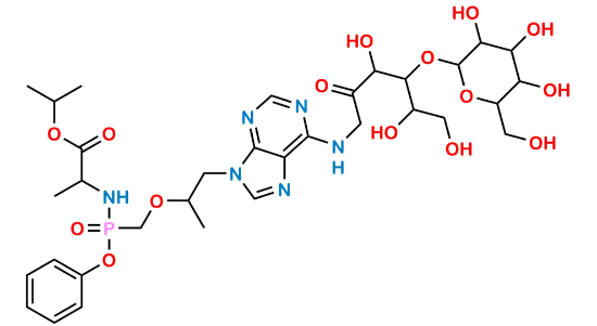 Picture of Tenofovir Alfenamide Amadori Rearrangement product Picture of Tenofovir Alfenamide Amadori Rearrangement product