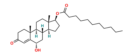 Picture of 6α-Hydroxytestosterone undecanoate