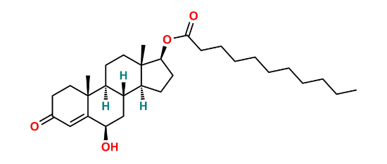 Picture of 6β-Hydroxy testosterone undecanoate