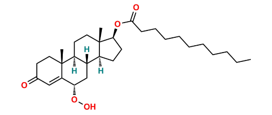 Picture of 6α-Hydroperoxy testosterone undecanoate