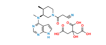 Picture of Tofacitinib Impurity C Citrate