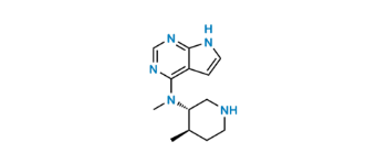 Picture of Tofacitinib Impurity (N-Des-(2-Cyanide-acetyl)-(3S,4R))