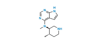 Picture of Tofacitinib Impurity (N-Des-(2-Cyanide-acetyl)-(3R,4S))