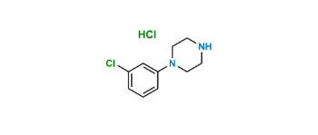 Picture of Trazodone Chlorophenylpiperazine HCl