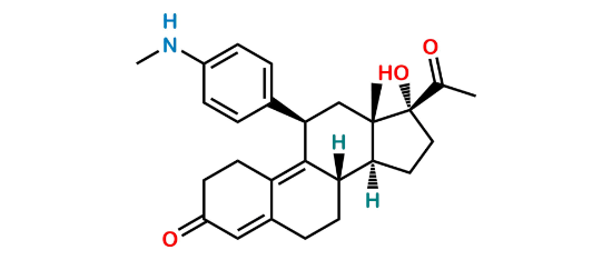 Picture of Ulipristal N-Desmethyl Impurity