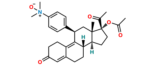 Picture of Ulipristal Acetate N-Oxide Impurity