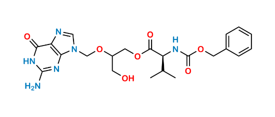 Picture of Valganciclovir N-Benzyloxycarbonyl Impurity