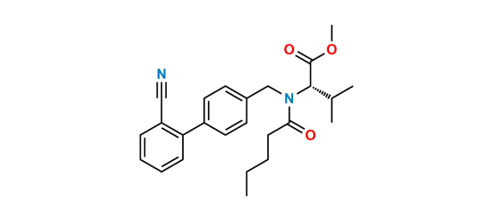 Picture of Valsartan Cyano Analog Methyl Ester
