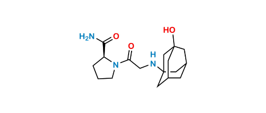 Picture of Vildagliptin Carboxamide  Impurity