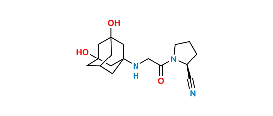 Picture of Vildagliptin Dihydroxy Impurity 