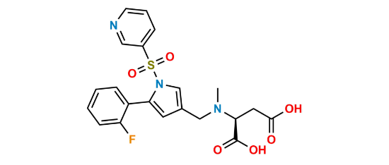 Picture of Vonoprazan N-methyl asparmic acid Impurity