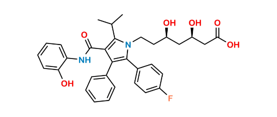 Picture of Atorvastatin 2-Hydroxy Analog
