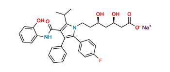 Picture of Atorvastatin 2-Hydroxy Analog Sodium salt