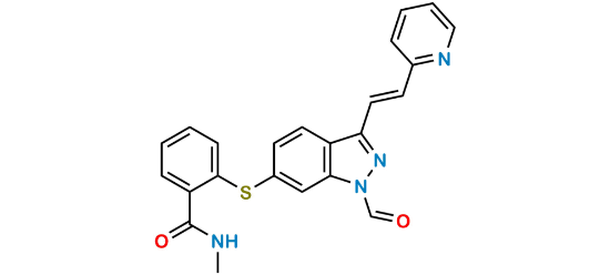 Picture of Axitinib N-Formyl Impurity