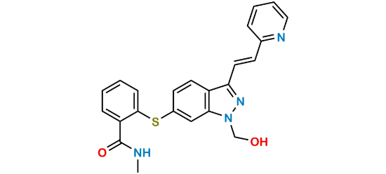 Picture of Axitinib N-Hydroxymethyl Impurity