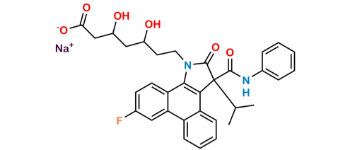Picture of Atorvastatin Pyrrolidone Phenanthrene Sodium salt 