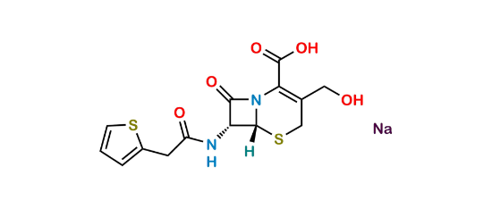 Picture of Cefalotin EP Impurity B Sodium salt