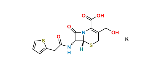 Picture of Cefalotin EP Impurity B Potassium salt